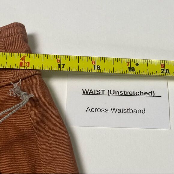 NWT A New Day Stretch Elastizado Slim High Rise Rust Colored Pants Women Size 12 - Picture 13 of 15